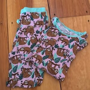 Little sleepies sloth pjs 12/14